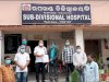 तालचर उपखंड़ अस्पताल को सेनिटाइज किया गया