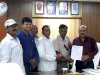 डेरा ओवरब्रिज के पास शिशु उद्यान निर्माण के लिए जगन्नाथ क्षेत्र महासचिव ने सौंपा मांग पत्र