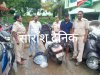 अबकारी बिभाग ने गश्ती के दौरान 70 लीटर शराब पकडा़ 