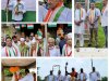 टाउन कांग्रेस ने किया ध्वजारोहण रैली निकाली