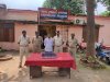 कफ सीरप की बीस शीशी के साथ एक मोटरसाइकिल जब्त 