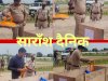 सरायकेला पुलिस लाइन में साथी को श्रद्धांजलि देने के बाद की गई विश्वकर्मा पूजा 