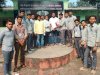 एक ही स्थान तीन सड़क दुर्घटना से आक्रोशित छात्र 