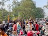 दीवारों पर हिंदू देवी देवता के चित्र बनाने से नाराज हुए हिंदू संगठन 