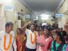सुविधाओं से वंचित जनता का विरोध प्रदर्शन 