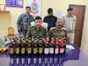 जश्न के नाम पर शराब पीने पिलाने वालो पर चला पुलिस का डंडा   
