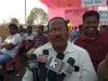 नये सिमेंट प्लंट में नियुक्ति न देने पर धरने पर बैठे लोग