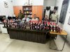 जमाखोरी के लिए रखी गई शराब की बड़ी खेप पुलिस के कब्जे में 