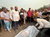 भरतपुर खदान में हुई दुर्घटना में चालक की मौत