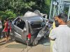 ट्रेलर की टक्कर से कार चालक की मौत   