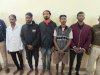 डकैती की योजना बनाते पाँच गिरफ्तार 