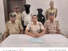 प्रतिबंधित हीरोइन के साथ दो गिरफ्तार 