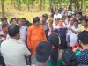 भूमि अधिग्रहण के बाद रोजगार को लेकर विरोध प्रदर्शन 