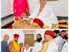 गुरू से आशीर्वाद लेने अयोध्या पहुँचे बृजभूषण शरण सिंह 