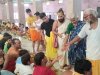 भक्ति पाठ और भजन कीर्तन से गुंज उठी अयोध्या नगरी 
