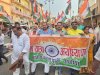 अयोध्या में निकली भव्य तिरंगा शोभायात्रा 