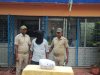 दो किलो से ज़्यादा गाँजा के साथ एक गिरफ्तार 