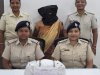 तीन किलो गाँजा के साथ महिला गिरफ्तार 