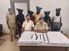 लूट करने से पहले योजना बनाते चार गिरफ्तार 