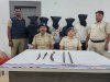 डकैती की योजना बनाते 5 दुर्दांत अपराधी गिरफ्तार