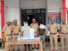 प्राचीन मूर्ति तथा चोरी करने के उपकरण के साथ दो गिरफ्तार 