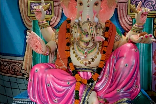 तालचेर कस्बा गजानन की पूजा में व्यस्त