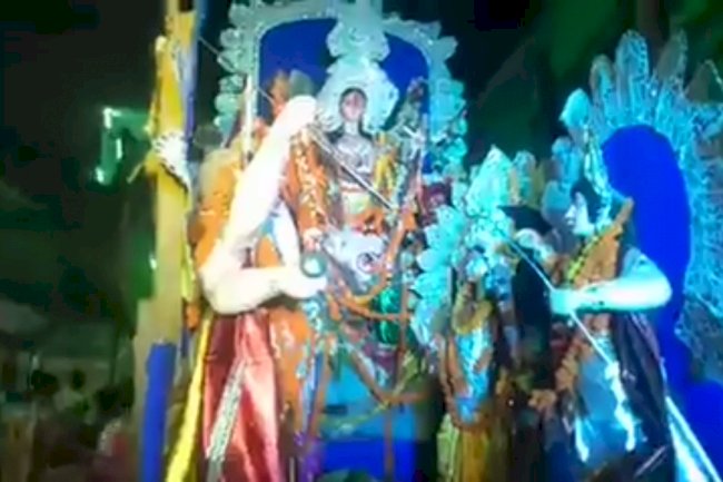 राजगांगपुर में दो वर्षो बाद बिजय दशमी में जुटी हजारो की भीड़  