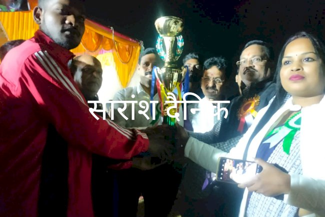बबलू ब्रदर्स ने तीन एक से सरण्य कप अपने नाम किया 