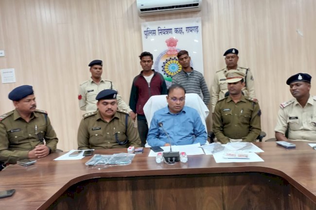 देशी कट्टा के साथ दो भाई गिरफ्तार 
