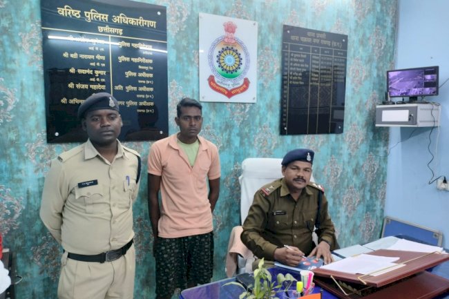 नाबालिग से दुष्कर्म के मामले में आरोपी को चंद घंटों के भीतर पुलिस ने किया गिरफ्तार