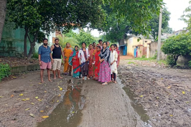 तालचेर के वार्ड नंबर 18 के प्रति उदासीन प्रशासन 