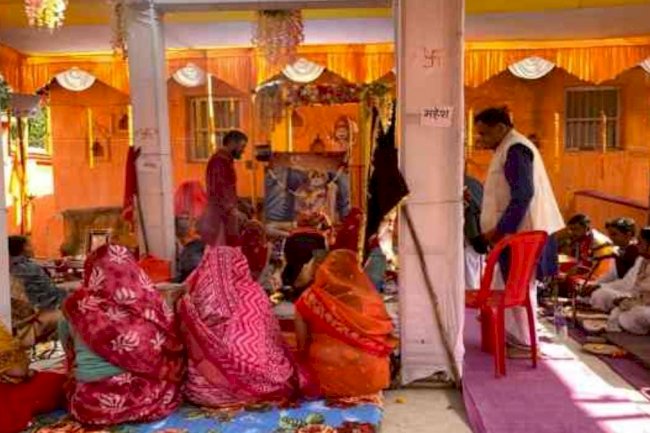 प्रतिमा अनावरण सह महायज्ञ की पूर्णाहूती कल