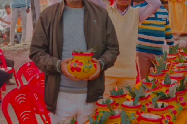सफलता पूर्वक संपन्न हुआ अक्षत पूजन शोभायात्रा 