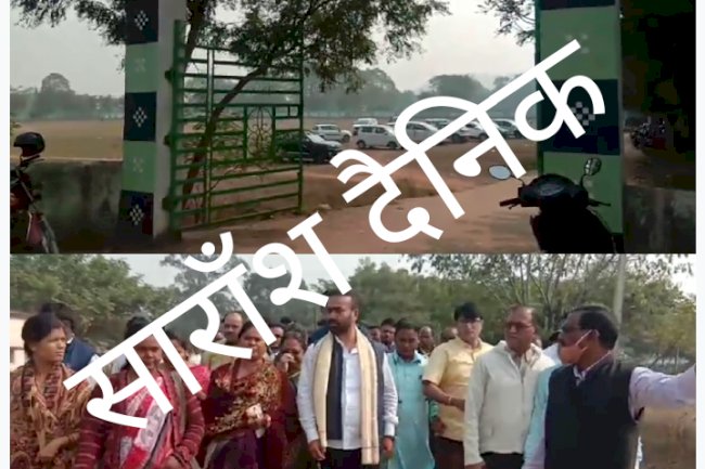 बीजद के खासम खास पांडियन का राजगांगपुर दौरा