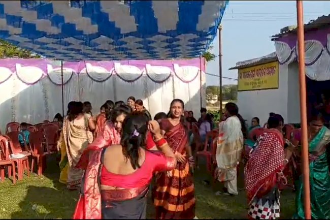 बंडामुंडा़ में हर्षोल्लास मनाया गया पुषपुनी 