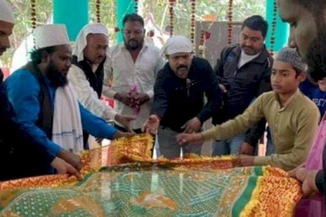 मनोहरपुर दाताशाह बाबा में श्रद्धालुओं की उमडी भीड़