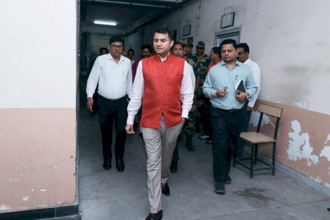 कलेक्टर ने मतगणना की तैयारी का जायजा लिया