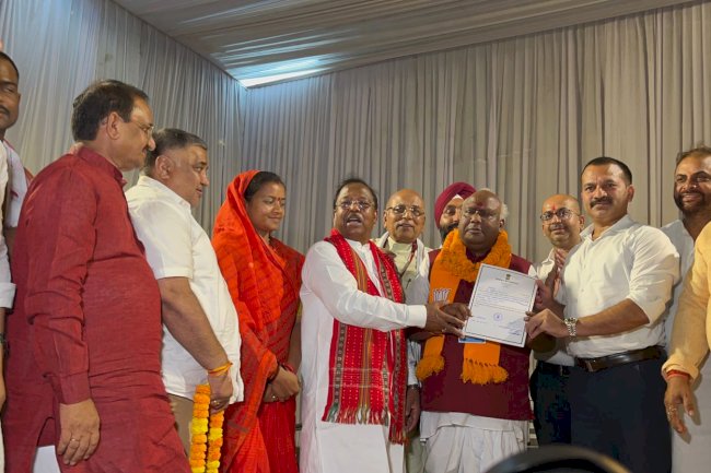 713200 वोटों से विजयी हुए भाजपा के चिंतामणि 