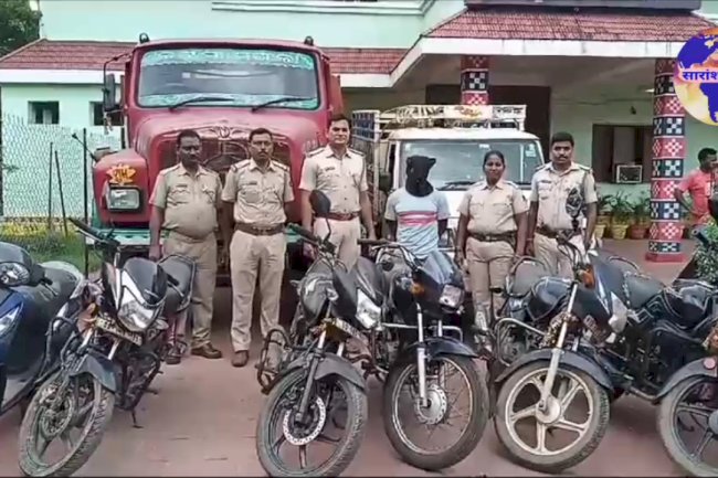 चोरी हुए वाहन बरामदगी में बंडा़मुंडा़ थाना को मिली बड़ी सफलता 