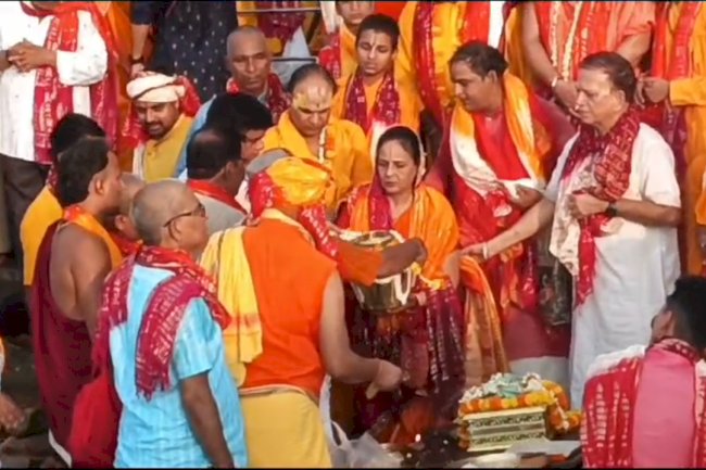 भगवान श्रीरंगराघव की प्राणप्रतिष्ठा संपन्न