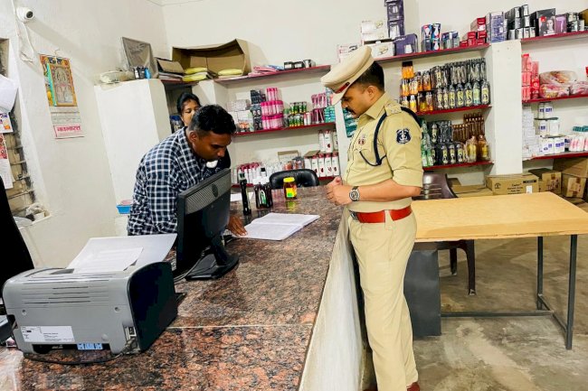 एसपी के सरप्राइज विजिट में सामने आई कई खामियाँ 