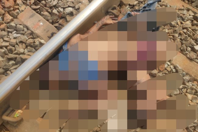रेलपटरी से अंजान व्यक्ति का शव बरामद 
