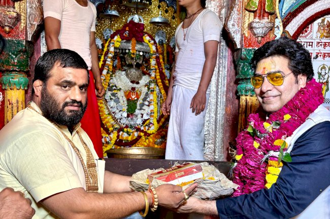 फिल्म अभिनेता एवं कवि आशुतोष राणा का अयोध्या दर्शन 