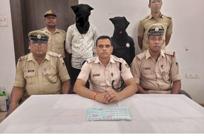 प्रतिबंधित हीरोइन के साथ दो गिरफ्तार 