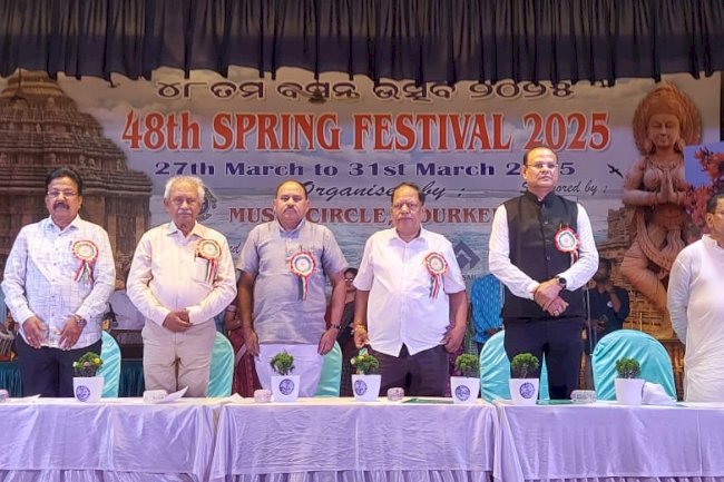 म्यूजिक सर्कल का पाँच दिवसीय बसंत महोत्सव संपन्न 