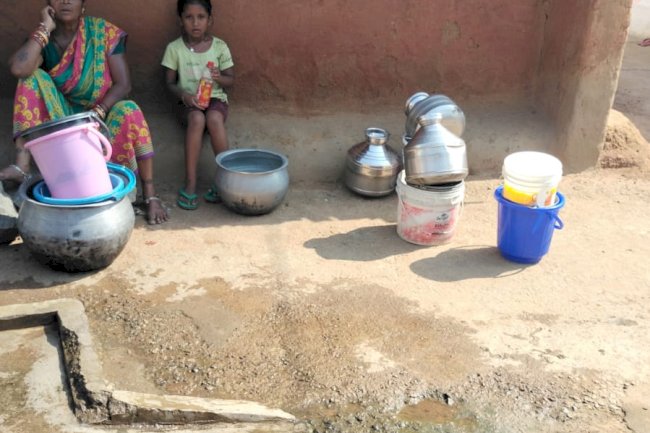 पेयजल के अभाव से जूझ रहे है तकरीबन 300 परिवार 