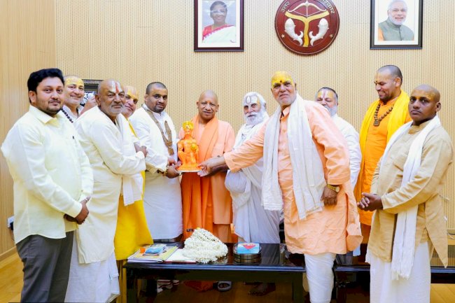 मुख्यमंत्री योगी आदित्यनाथ के हाथों होगा भव्य हनुमत कथा मंडप का लोकार्पण 