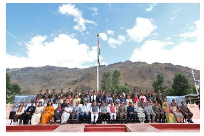 भारतीय सेना ने करगिल विजय दिवस की 26वीं वर्षगांठ मनाई