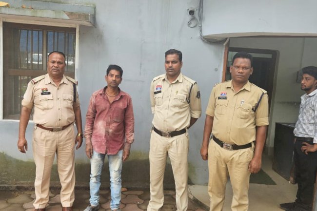 नाबालिग से दुष्कर्म करने वाला आरोपी 72 घंटे में गिरफ्तार