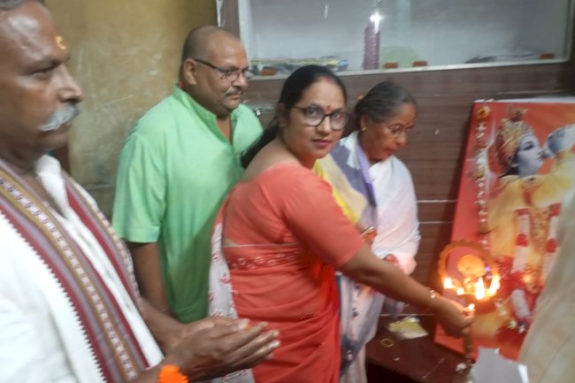  ग्लोबल स्कूल हर्रैया में सभी सनातनीयों को एकजुट करने पर चर्चा 